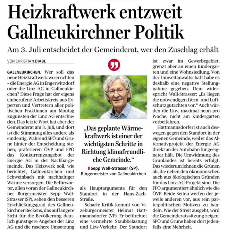 Mehr über den Artikel erfahren Heizkraftwerk 2025